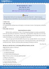 Đề thi cuối học kì 1 Tiếng Việt 5 - Đề số 1